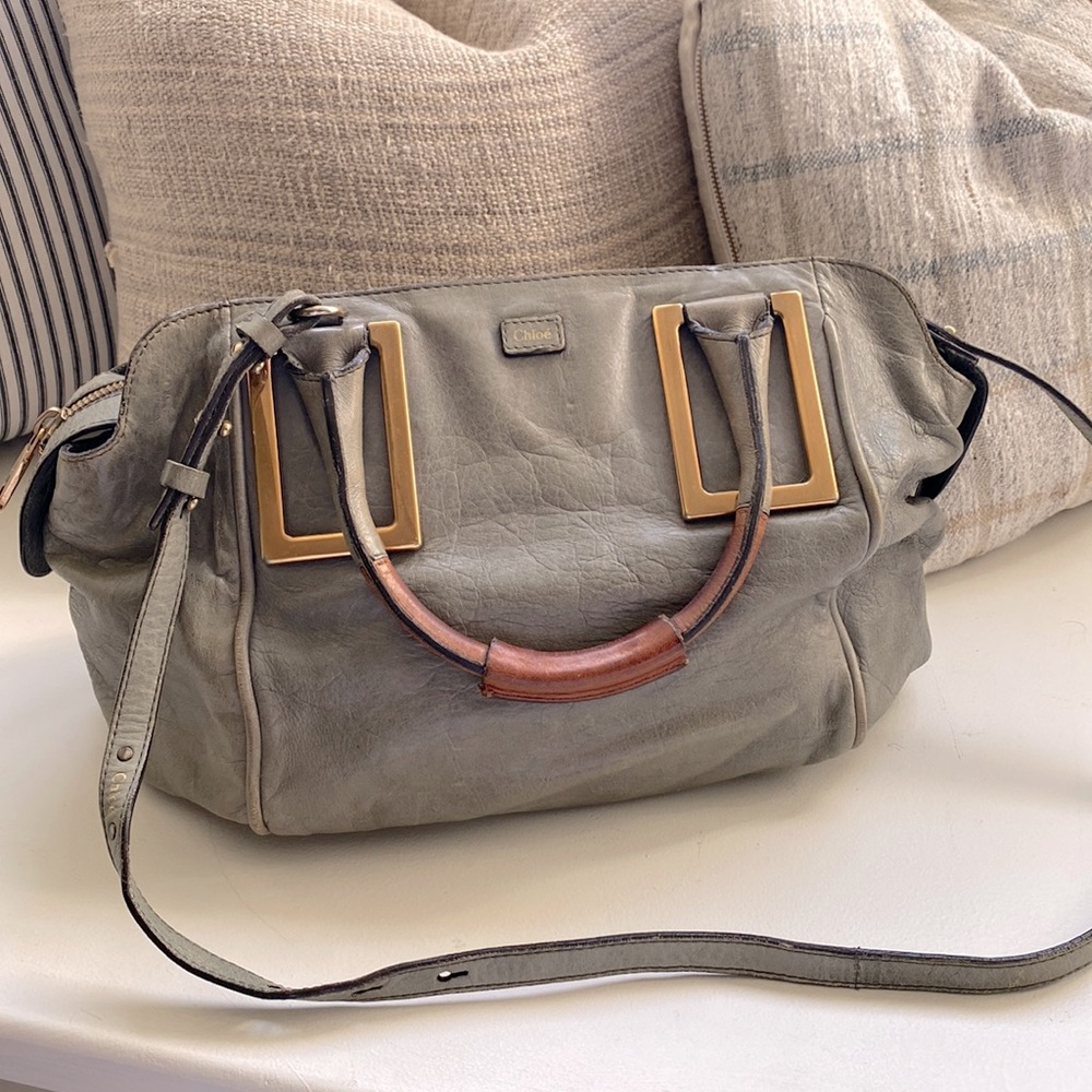 Chloe Leather Ethel Handbag